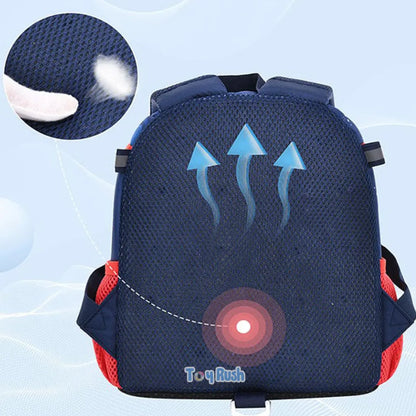 3D Rocket Design Kids School Bags