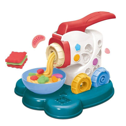 DIY Pretend Play Clay Dough Set, Noodle & Pasta Machine (23 Pcs)