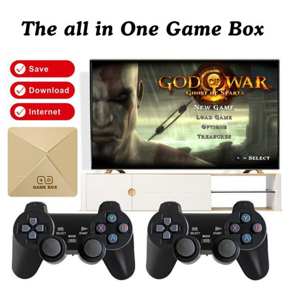 2 in 1 Video Game for Tv Gaming Emulators PSP,PS1,N64,GTA,NBA,Football,Tekken,Screen Mirroring All in One Gaming Box