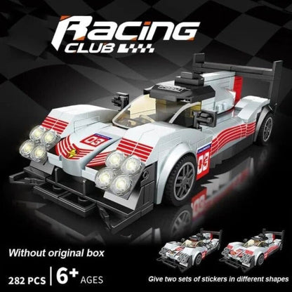 F1 Racing Model Car Building Blocks Set, Educational Stem Building Toys 282PCS