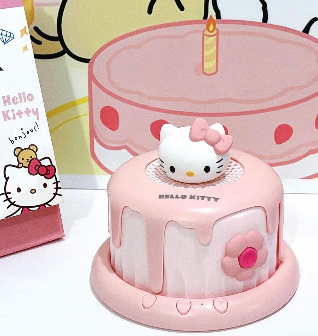 Sanrio Kawai Cake-Shaped Bluetooth Speaker