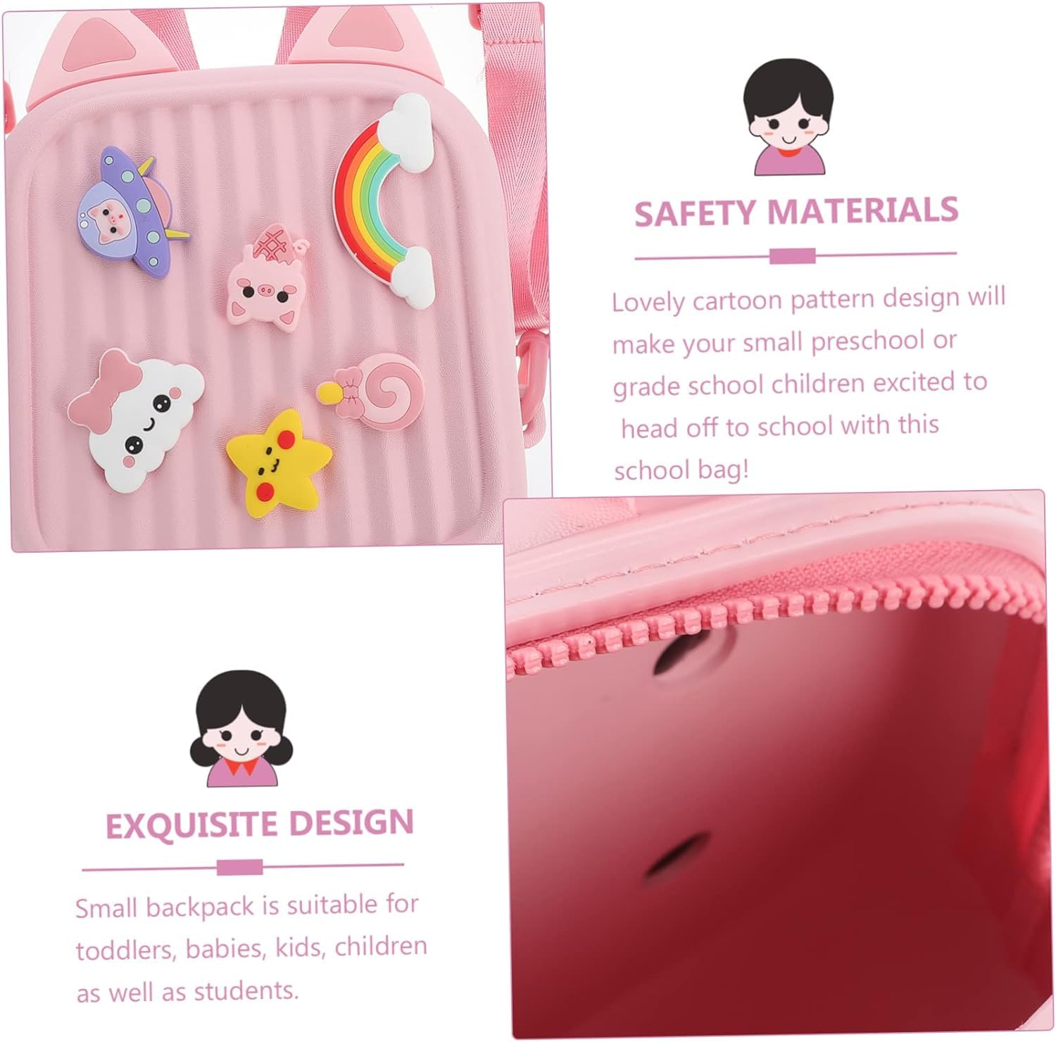 Kawaii Mini Waterproof Shoulder Backpack | Cute Travel & Picnic Bag