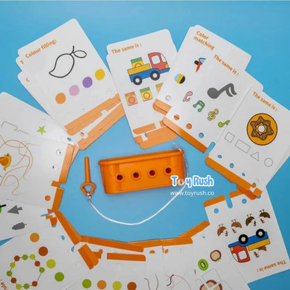 Kids Logic Key Educational Game – Brain Teaser Matching Toy