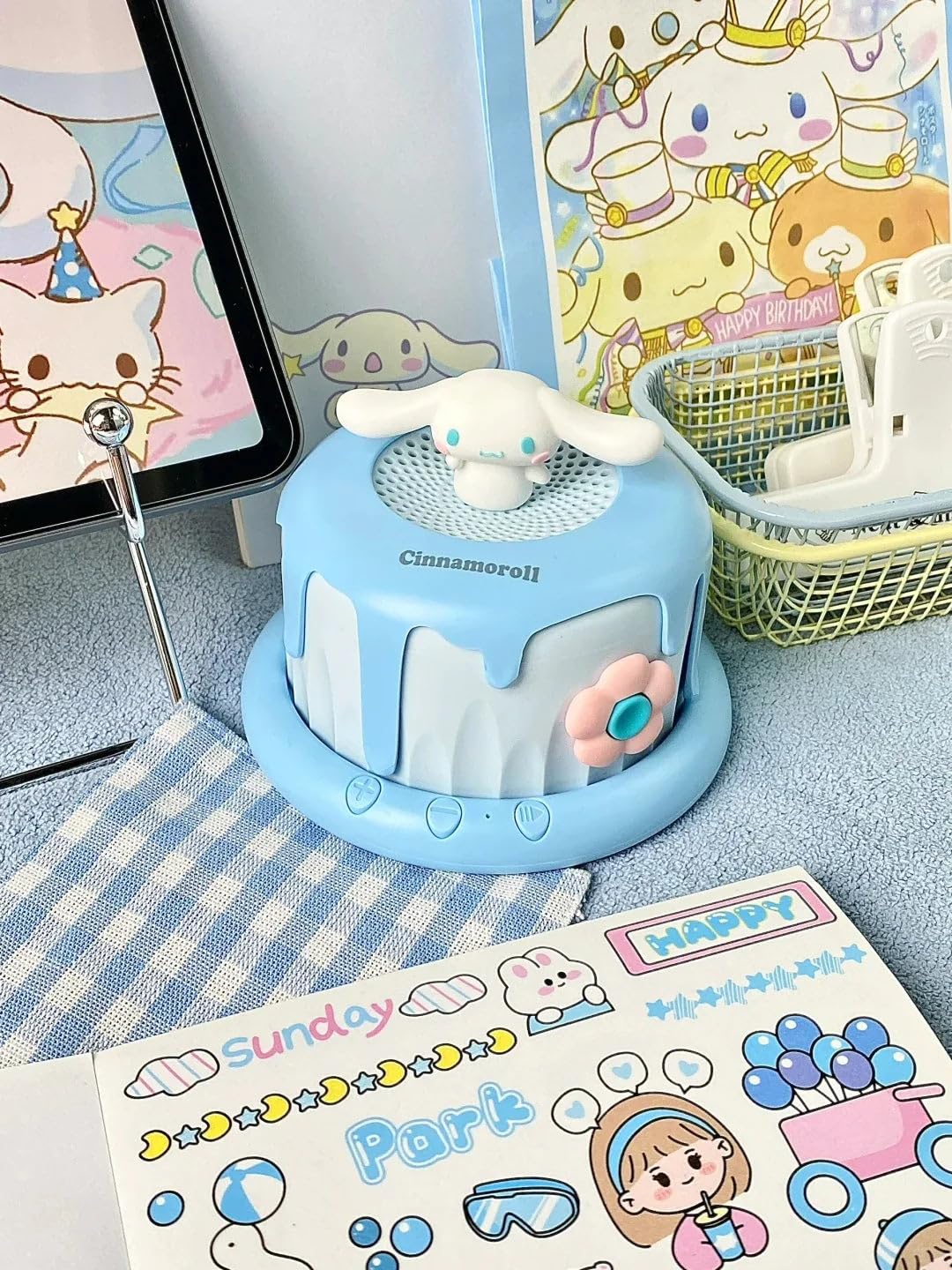 Sanrio Kawai Cake-Shaped Bluetooth Speaker