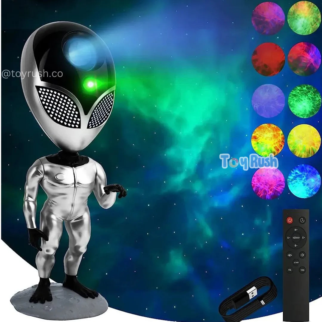 Aliensun AI Voice Galaxy Star Projector