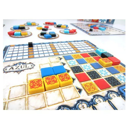 Azul Board Game | Award-Winning Tile Placement Strategy Game for Families & Friends
