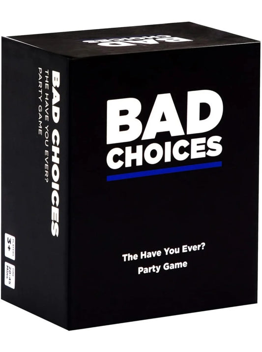 Bad Choices – The Hilarious “Have You Ever?” Party Game for Adults