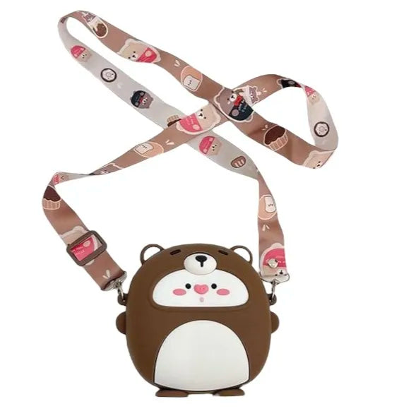 Bear Sling Bag Set | Fashion Accessories For Kids