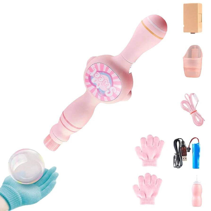 Smoke Bubble Machine | Magical Bubble Maker with Fog Effect | Fun Toy for Kids & Adults | Party & Outdoor Play