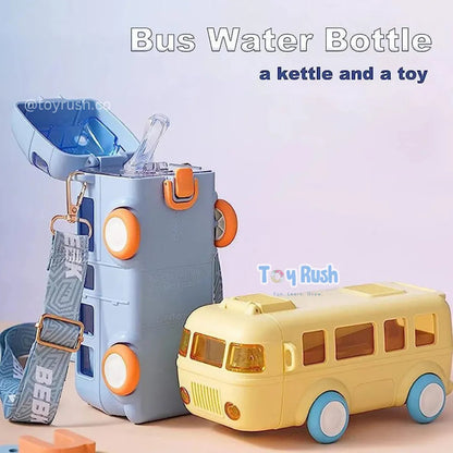 Bus Shaped Kids Water Bottle