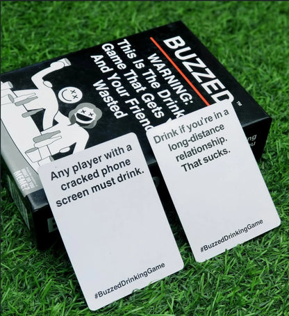 Buzzed Drinking Game – Hilarious Adult Party Card Game for Fun Nights