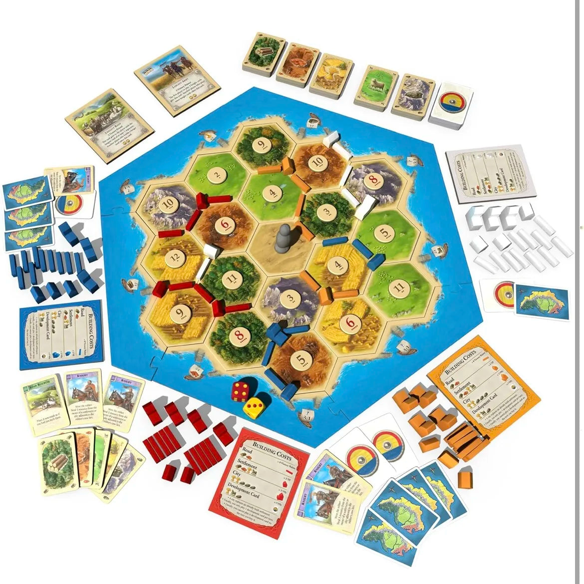 Catan Board Game | Trade, Build & Settle Strategy Game for Family & Friends