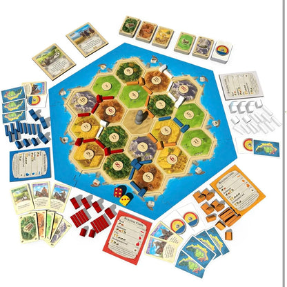 Catan Board Game | Trade, Build & Settle Strategy Game for Family & Friends