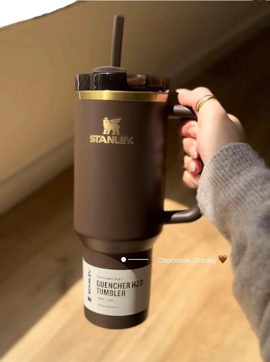 Stanley Special Edition H2.0 Quencher | Chocolate Gold (40 OZ)