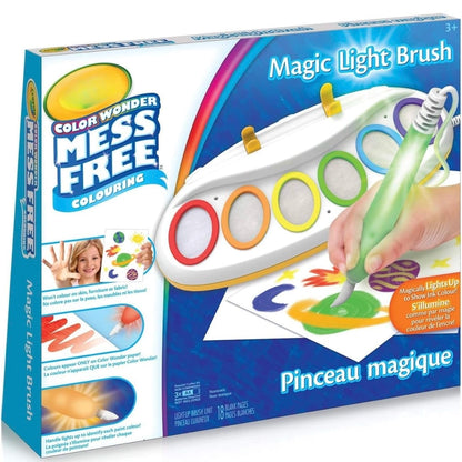 Color Wonder Magic Light Brush – Mess Free Painting Set for Kids