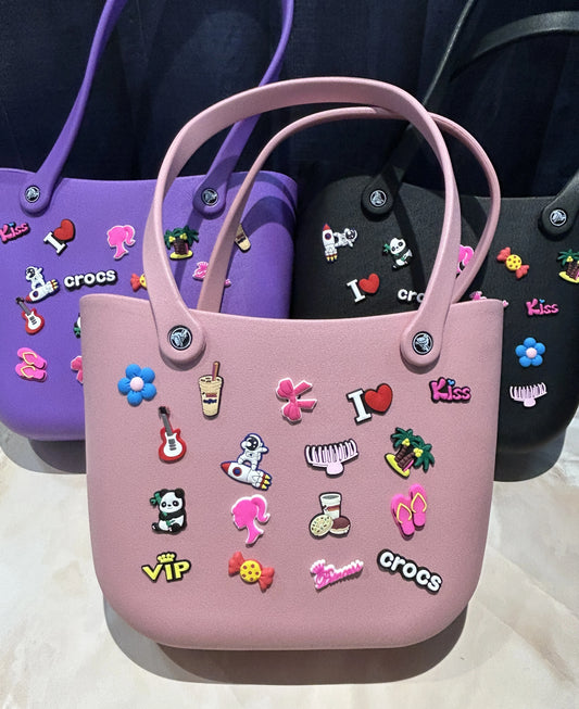 Crocs Big Beach Bag | Oversized Waterproof EVA Tote for Beach, Shopping & Travel