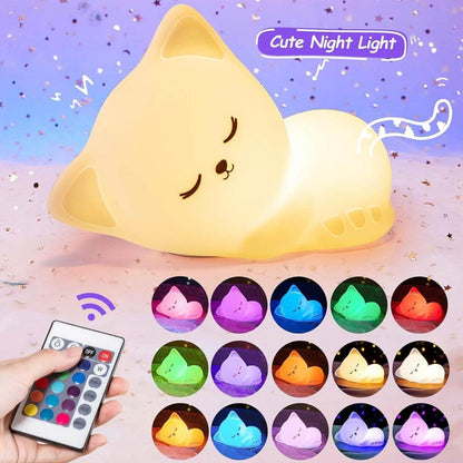 Cute Silicone Night Lamps - Toy Rush
