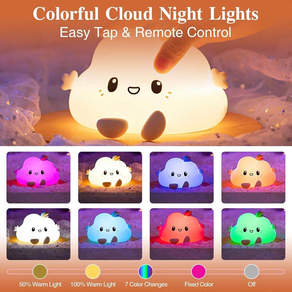 Cute Silicone Night Lamps - Toy Rush