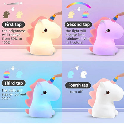 Cute Silicone Night Lamps - Toy Rush