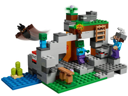 Minecraft Lego Style Bricks | The Zombie Cave 241 pcs
