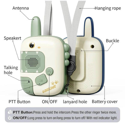 Walkie Talkie for Kids | Wireless, Interactive Design with upto 1000 feet long range - Toy Rush