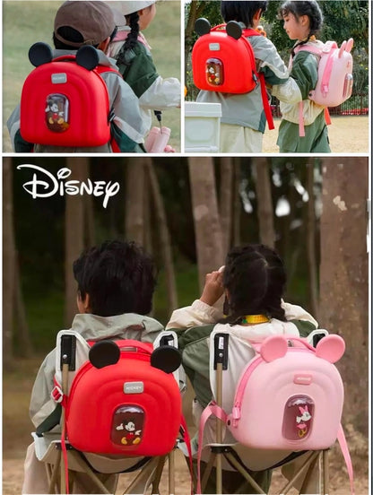 Disney Mickey & Minnie Kids Backpack | Cute Cartoon School Bag with Adjustable Straps & Spacious Compartment | Travel & Daily Use Bag for Boys & Girls