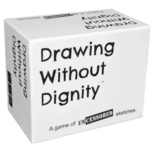 Drawing Without Dignity Party Game – Hilarious Adult Drawing Game, Pictionary Alternative for Game Night, 4+ Players, Ages 17+