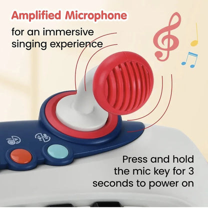 Electronic Piano For Kids Fun with Microphone, Melodies, Rhythms & Learning Mode