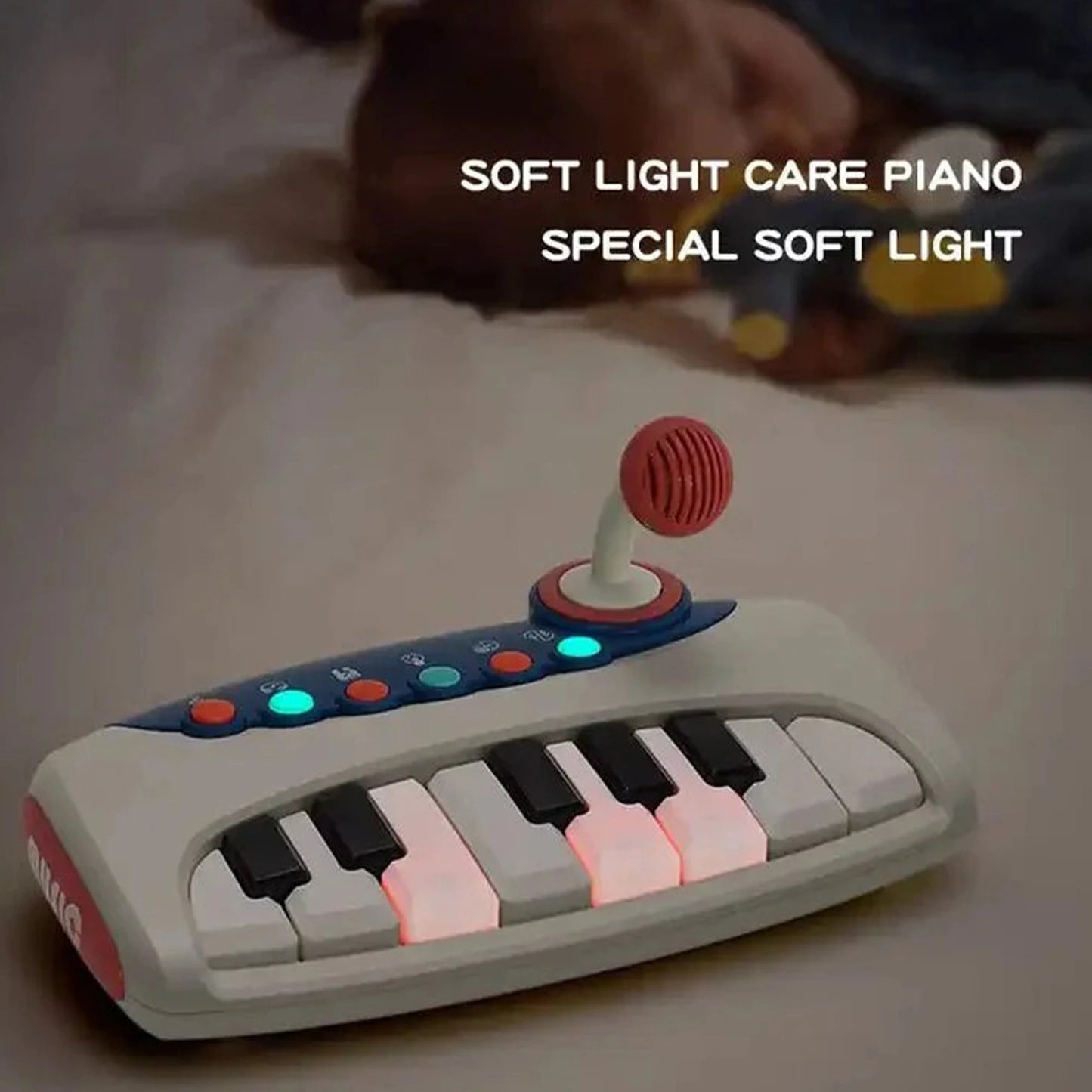 Electronic Piano For Kids Fun with Microphone, Melodies, Rhythms & Learning Mode