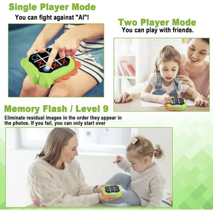 Electronic Tic Tac Toe Handheld Game - Fun Brain Booster