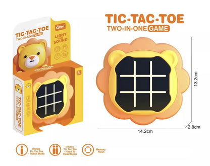 Electronic Tic Tac Toe Handheld Game - Fun Brain Booster