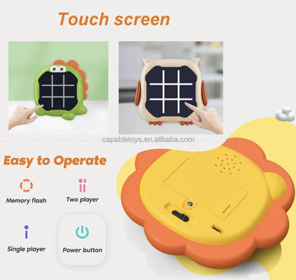 Electronic Tic Tac Toe Handheld Game - Fun Brain Booster
