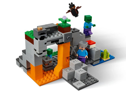 Minecraft Lego Style Bricks | The Zombie Cave 241 pcs