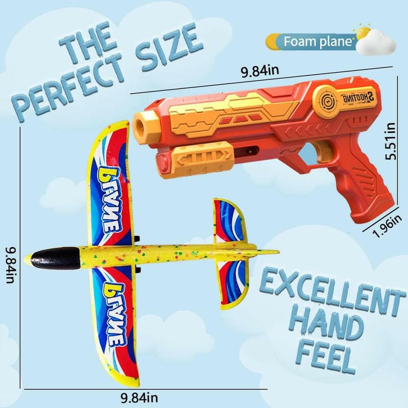 Foam Airplane Catapult Launcher