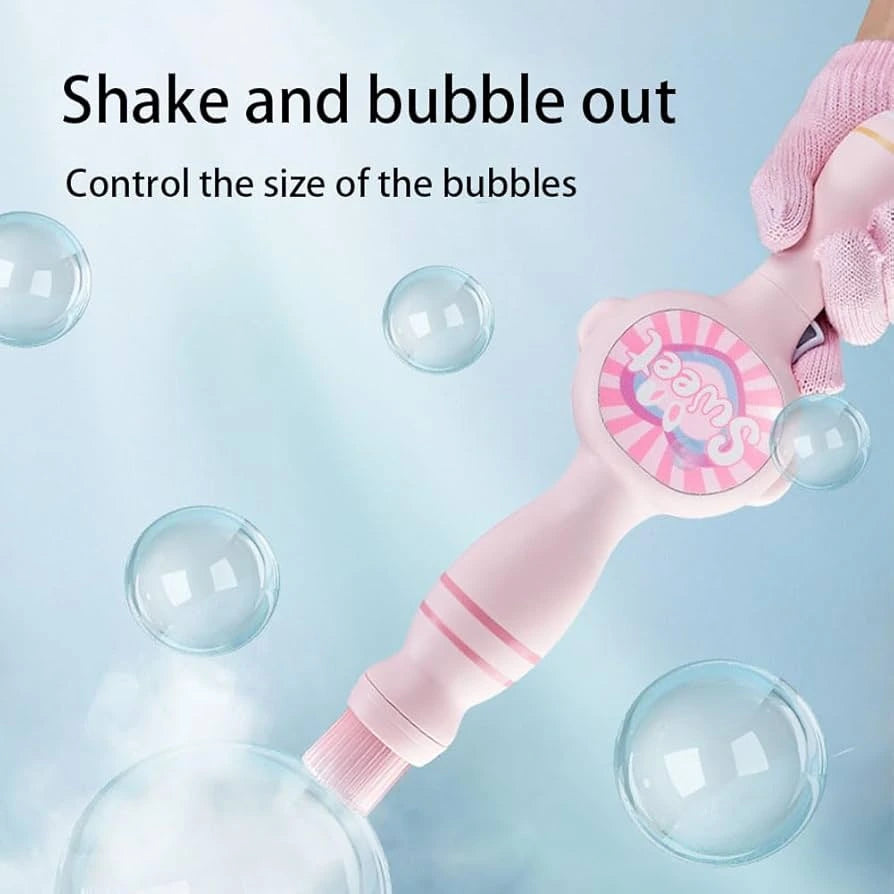 Smoke Bubble Machine | Magical Bubble Maker with Fog Effect | Fun Toy for Kids & Adults | Party & Outdoor Play