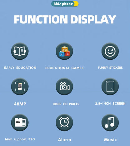 3D Kids Smartphone | Touch Screen | Educational