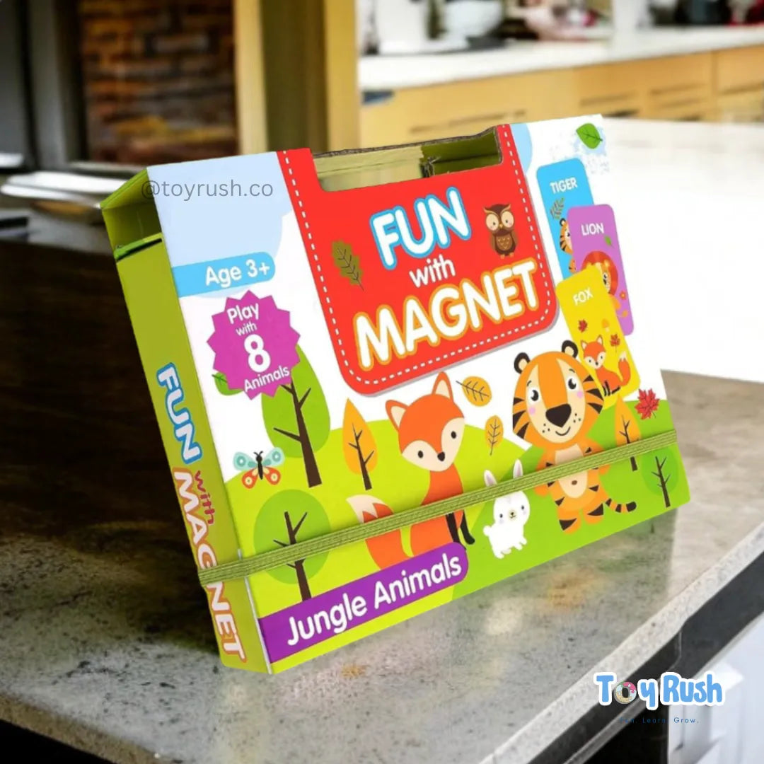 Jungle Animals Puzzle - Fun with Magnets