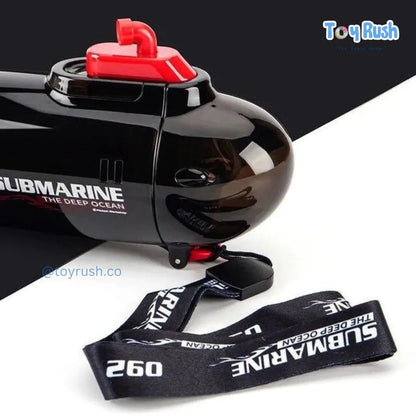 Kids Submarine Water Bottle Black