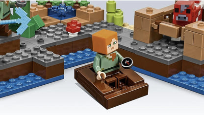 Minecraft Lego Style Bricks | The Mushroom Island Construction 252+ pcs