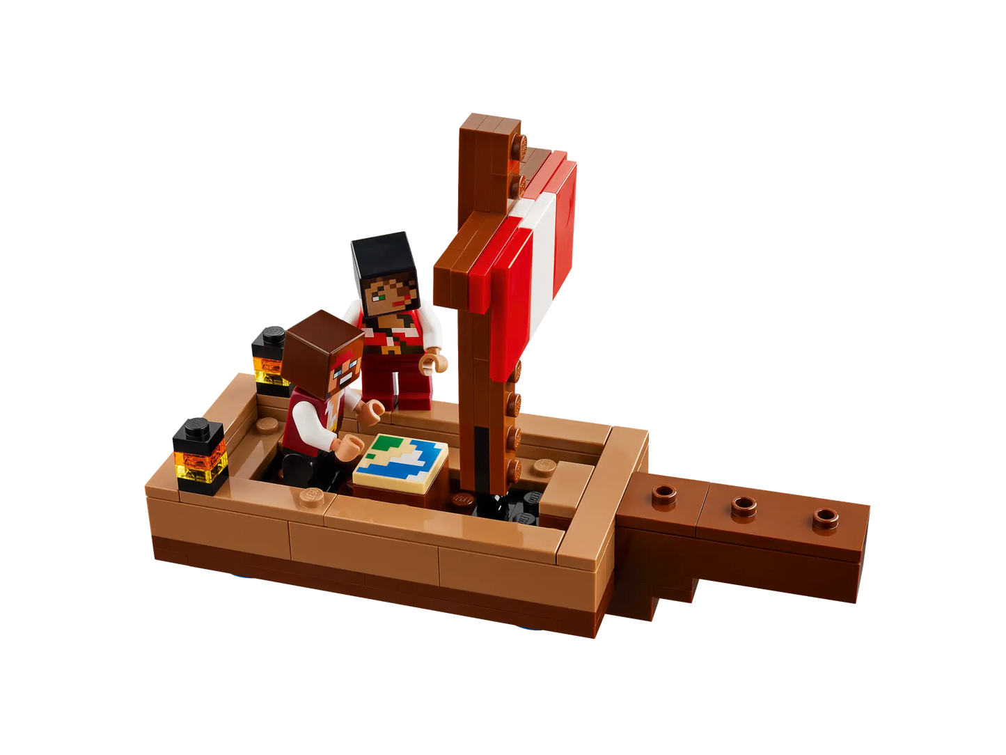 Minecraft Lego 166+ pcs | The Pirate Ship Voyage