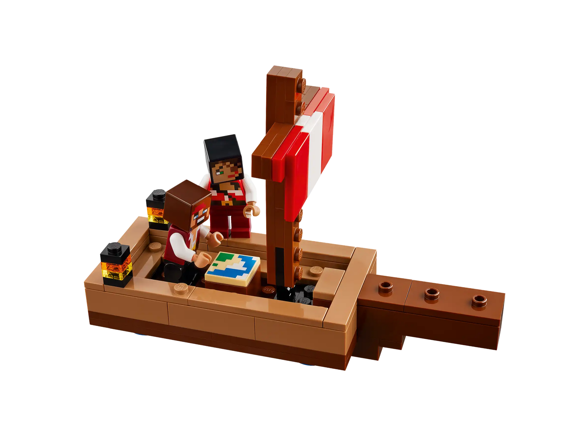 Minecraft Lego 166+ pcs | The Pirate Ship Voyage