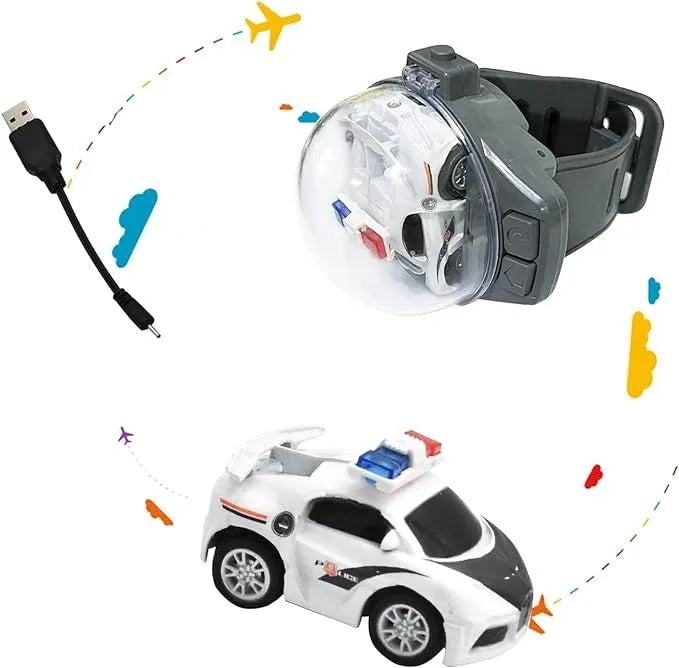 Miniature Watch Control Car Toy Rush