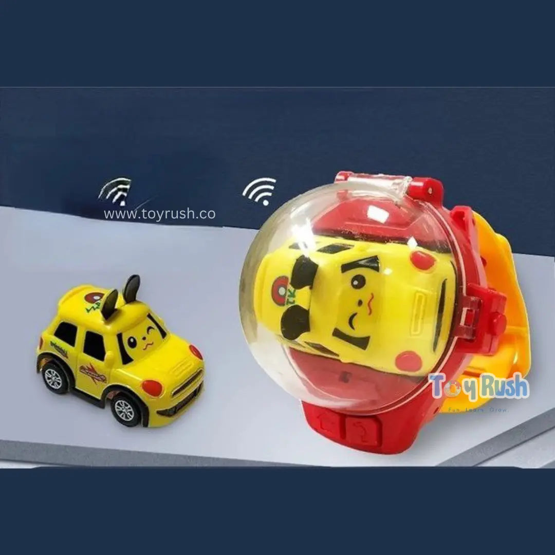 Miniature Watch Control Car Toy Rush
