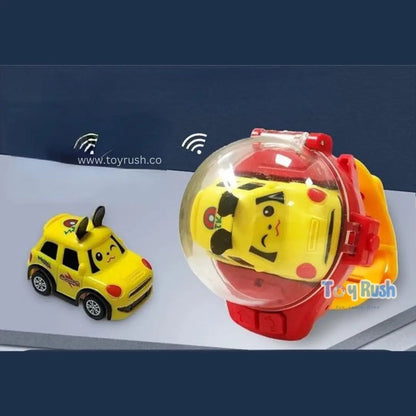 Miniature Watch Control Car Toy Rush