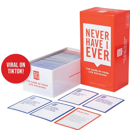 Never Have I Ever Party Game – Classic Edition | Hilarious Adult Card Game for Friends & Family Nights