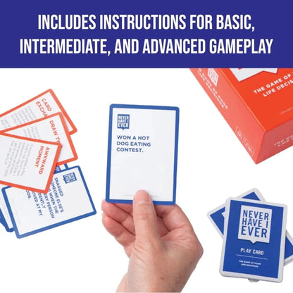 Never Have I Ever Party Game – Classic Edition | Hilarious Adult Card Game for Friends & Family Nights