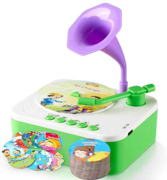 Kids Phonograph for Storytelling and Music Early Education - Toy Rush