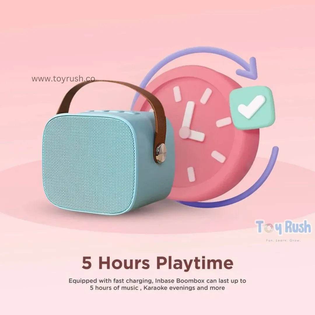 Portable Kids Karaoke Speaker with 2 Bluetooth Mic - Toy Rush