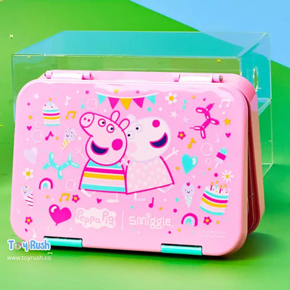Smiggle Happy Medium Bento Lunchbox | 758ml | 4 Compartments