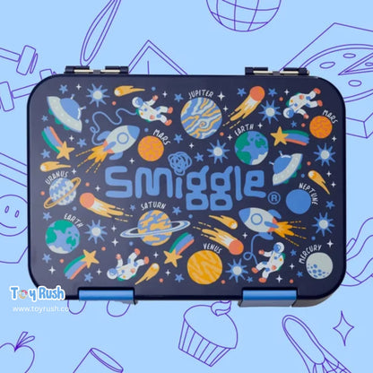 Smiggle Happy Medium Bento Lunchbox | 758ml | 4 Compartments